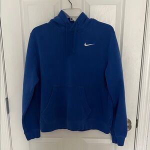 Nike Men's Royal Blue Pullover Hoodie